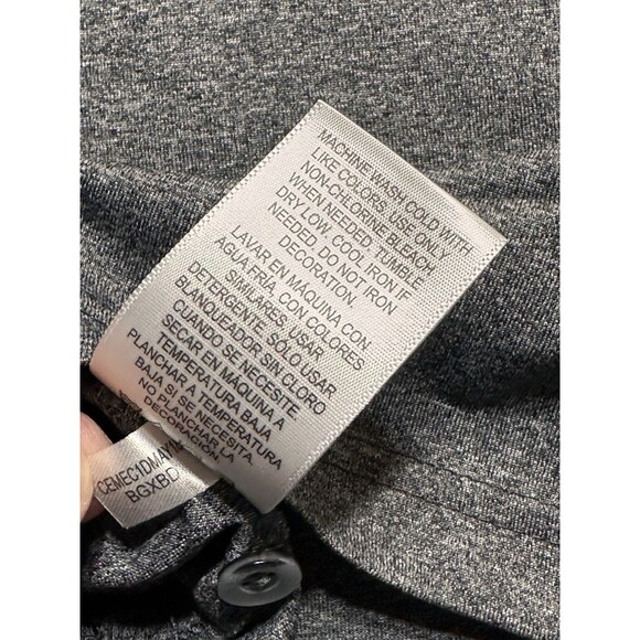 Indiana Hoosiers Champion Polo Golf Shirt IU Grey Mens Size 2XL XXL NCAA - Picture 7 of 8